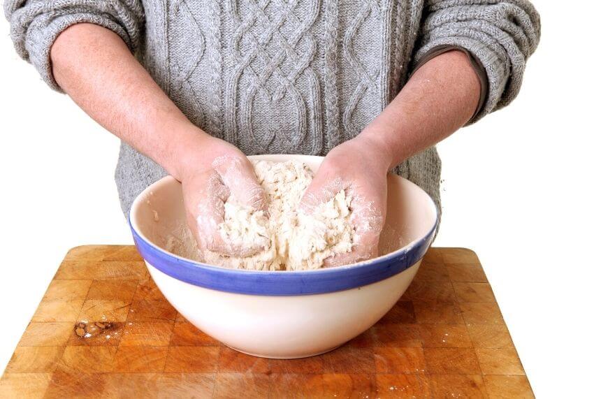 小麦粉 を 米粉 に 置き換える